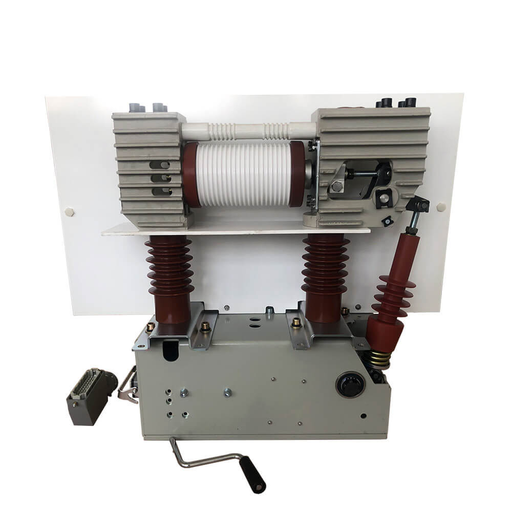 24KV 실내 중간 전압 스프링 에너지 저장 메커니즘 절연 파티션이있는 강화 진공 회로 차단기