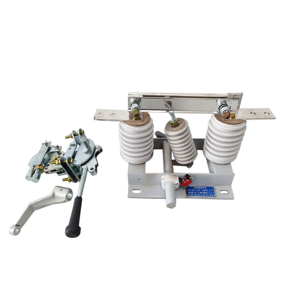 GN19-12 12KV 400A AC/DC 작동 메커니즘이있는 단일 극 격리 스위치 11kV 분리 스위치 차단기