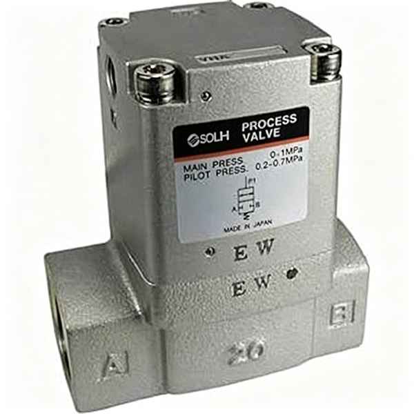 VNA201 시리즈 2/2 방향 유체 제어 밸브
